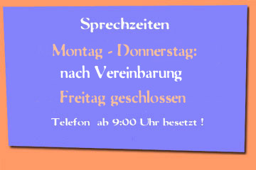 Sprechzeiten